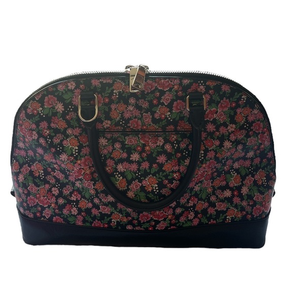 Coach sierra crossbody - Black & Pink Floral Mini Bowler-Style - Picture 3 of 16